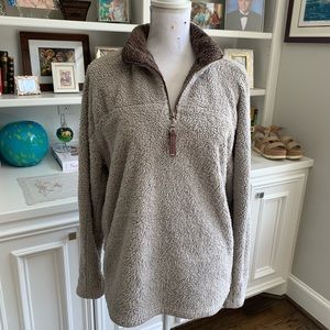 True Grit: Solid Frosty Tipped Stadium Pullover